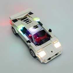 LED Light Set For Speed Champions 76908 Sports Car Collectible Bricks Lamp Kit Building Blocks Only Lighting Kit NO Model