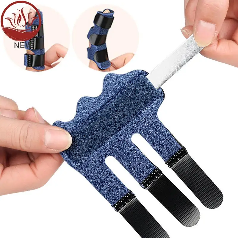 1pcs Adjustable Finger Corrector Splint Pain Relief Finger Brace Support Hand Splint Fix Strap Protector For Arthritis Joint