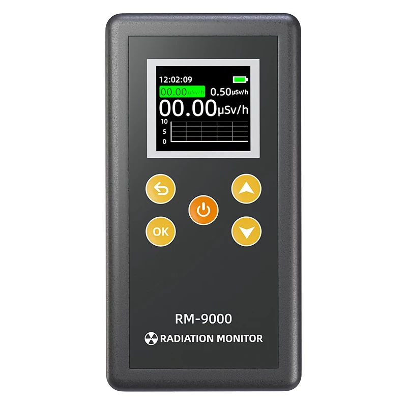 

Radiation Monitor Nuclear Radiation Detector Portable Geiger Counter Dosimeter, Handheld Beta/X/Y-Rays Test Equipment