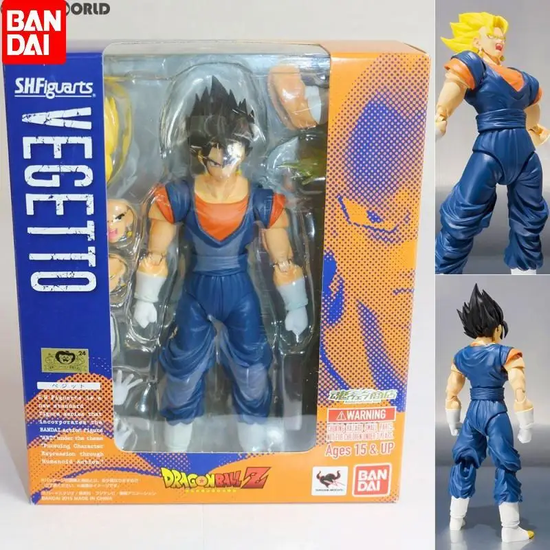 

100% Original Bandai S.H.Figuarts SHF Exclusive Action Figure - Super Saiyan Vegetto 1.0 From "Dragon Ball Z" Toy Gift