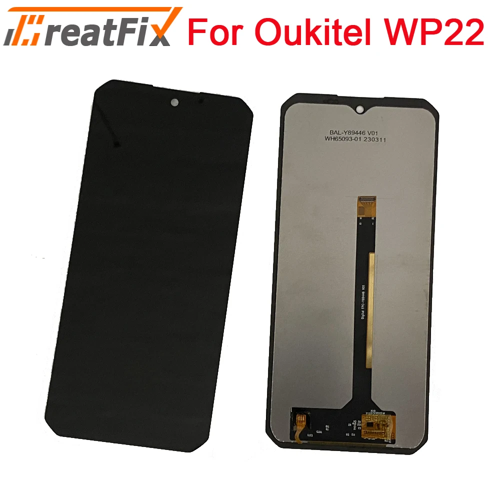 OUKITEL-pantalla LCD WP22, digitalizador de pantalla táctil de 6,58 pulgadas, 100% Original, digitalizador táctil para Sensor LCD OUKITEL WP 22