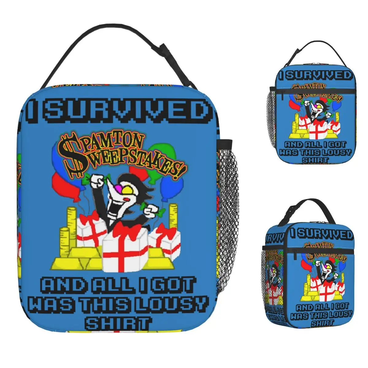 

Deltarune Game Lunch Bag Fun Lunch Box Outdoor Picnic Portable Thermal Lunch Bags For Girls Oxford Designer Cooler Bag