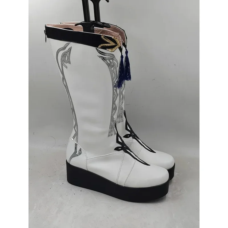 

25COSZayne Cosplay Shoes Love and Deepspace Cosplay Props Anime Accessories Halloween Carnival Boots PU Leather Shoes Custom Mad