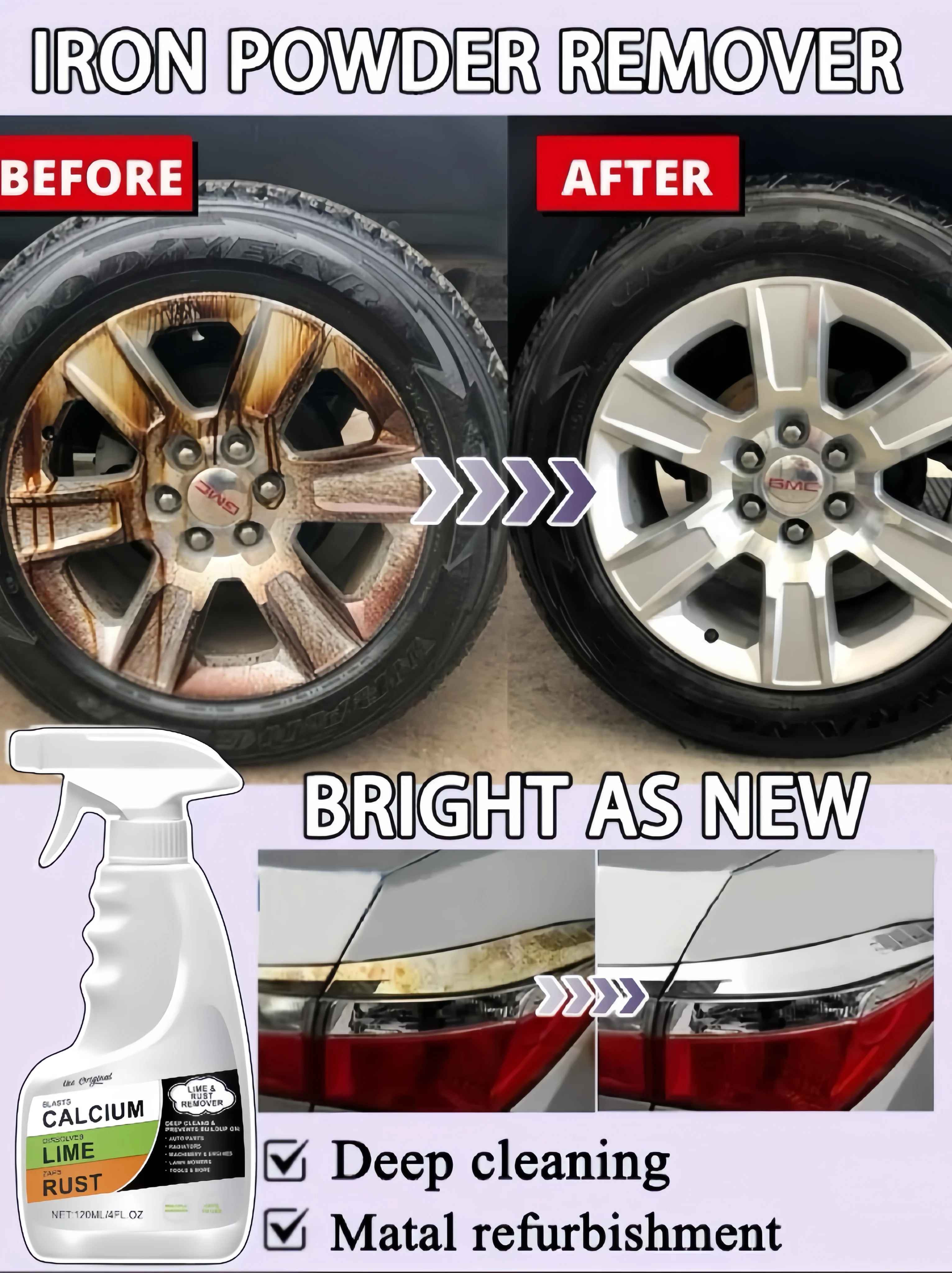 Car Rust Removal Spray 6