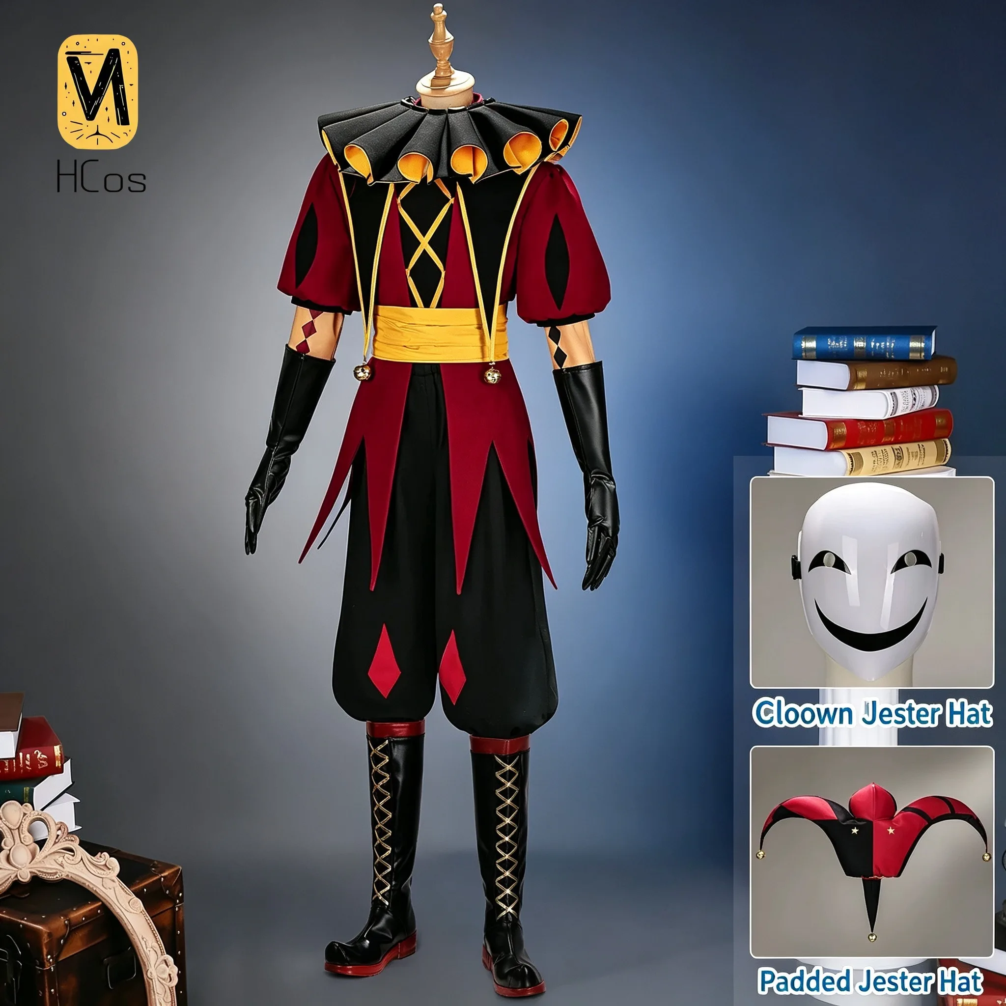 Anime Cosplay Characters - El Yapımı Kostüm: Sirk Palyaçosu Cosplay