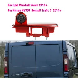 Car Rear View Brake Light Backup Camera For OPEL VAUXHALL VIVARO RENAULT Trafic Auto Parking Reverse Backup Camera Night Vision