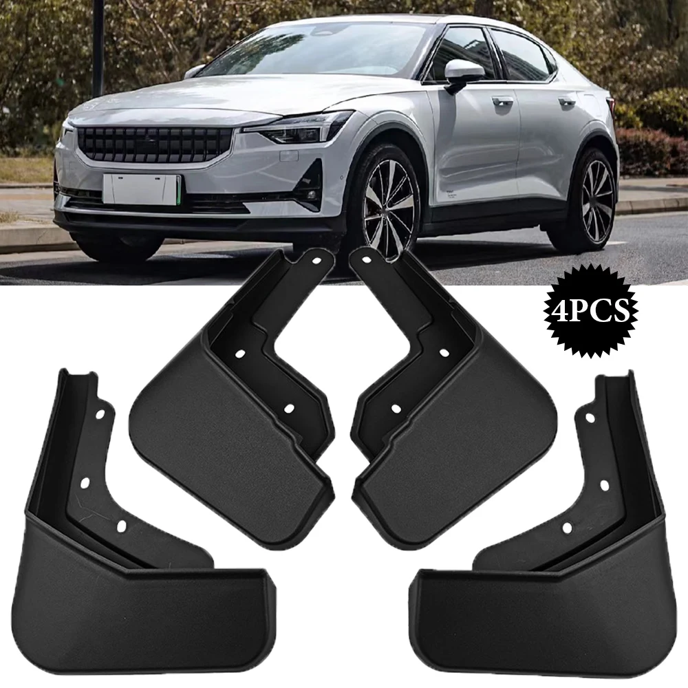 

Car-styling MudFlaps For Polestar 2 2021 2022 2023 Mudguards Mud Flaps Splash Guards Front Rear Wheels Fender Car Accessories