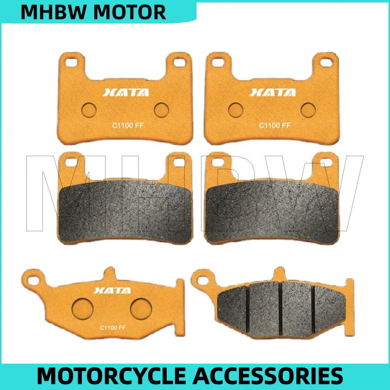 Modified Front / Rear Brake Pads for Qssuzuki Dl1000 2002-2020 Version