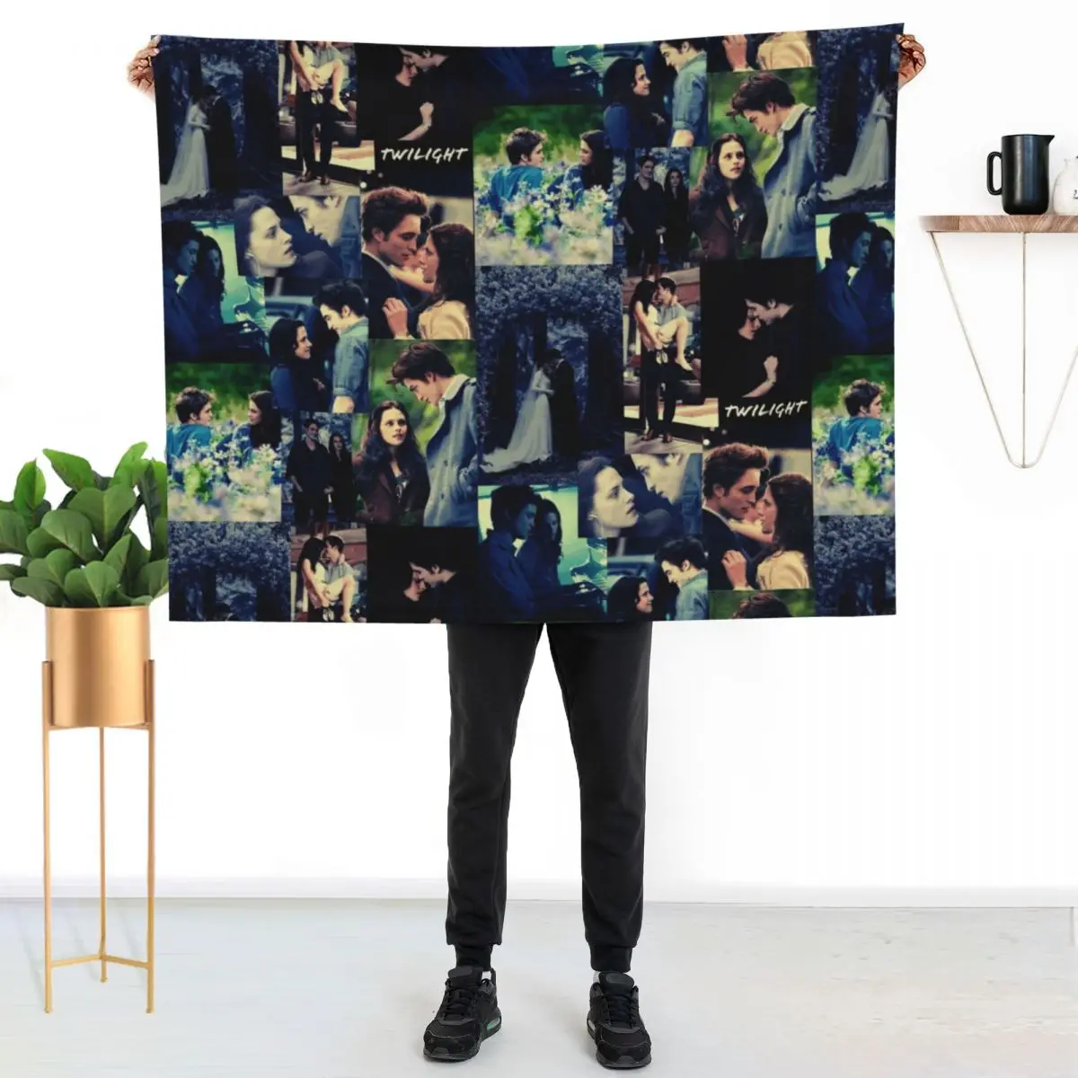 Twilight Throw Blanket Plush Fuzzy Cozy Blanket for Couch Sofa