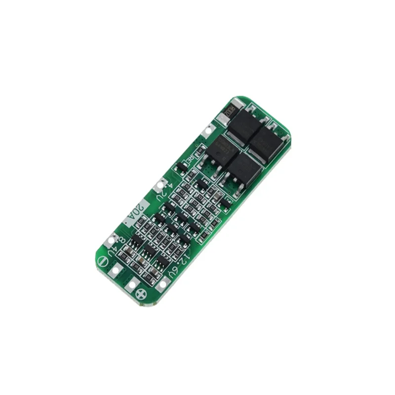 3S 20A Li-ion Lithium Battery 18650 Charger PCB BMS Protection Board For Drill Motor 12.6V Lipo Cell Module 64x20x3.4mm