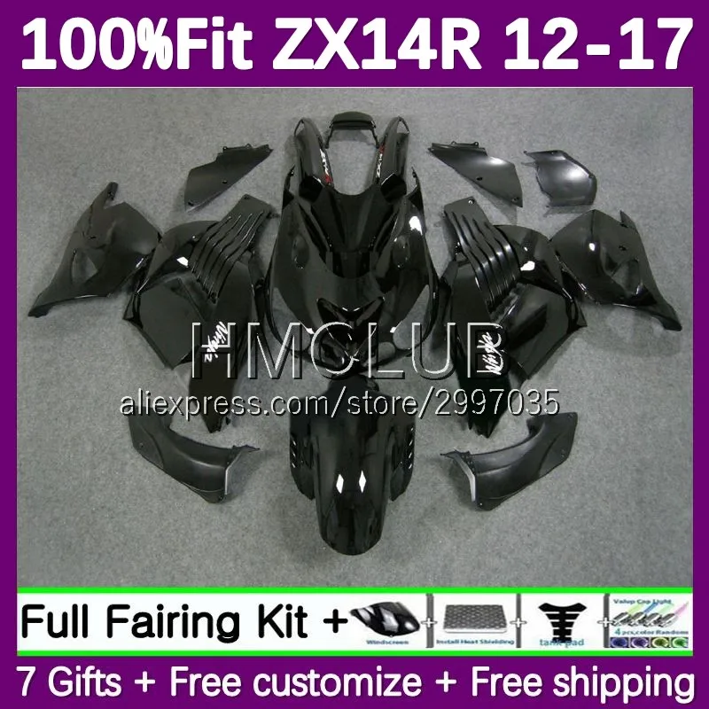 Green Black OEM Fairing For KAWASAKI NINJA ZX 14R ZX-14R ZZR1400 121No.1 ZX14R 12 13 14 15 16 17 2012 2013 2014 2015 2016 2017