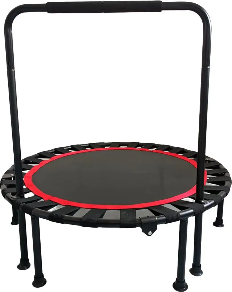 

Mini Round Folding Trampoline for Kids Indoor/Outdoor Fitness Polypropylene Foam Material Net Families Home Use Adults