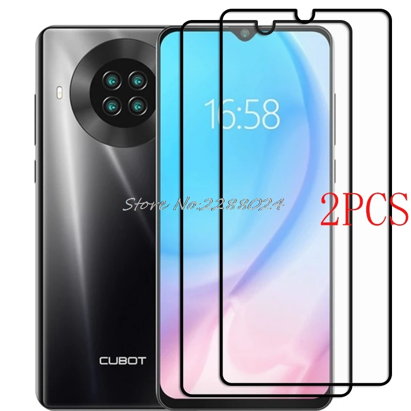 2PCS For Cubot Note 20 Pro Glass Screen Protector case Full Cover Tempered Glass Protective 9H 2.5D Glass Film Cubot Note20