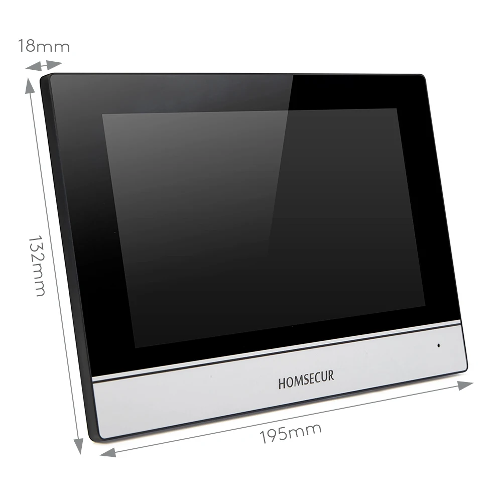 HOMSECUR Indoor Monitor XM713H For WIFI Video Doorphone Intercom Door Bell 5-Year Warranty - Imagen 2