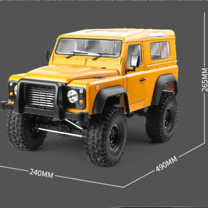 Mn Off-Road Vehicle 1:10 Mn-999 Full Scale Model Remote Control Car Land Rover Defender D90 Toy Boys' Christmas Birthday Gifts