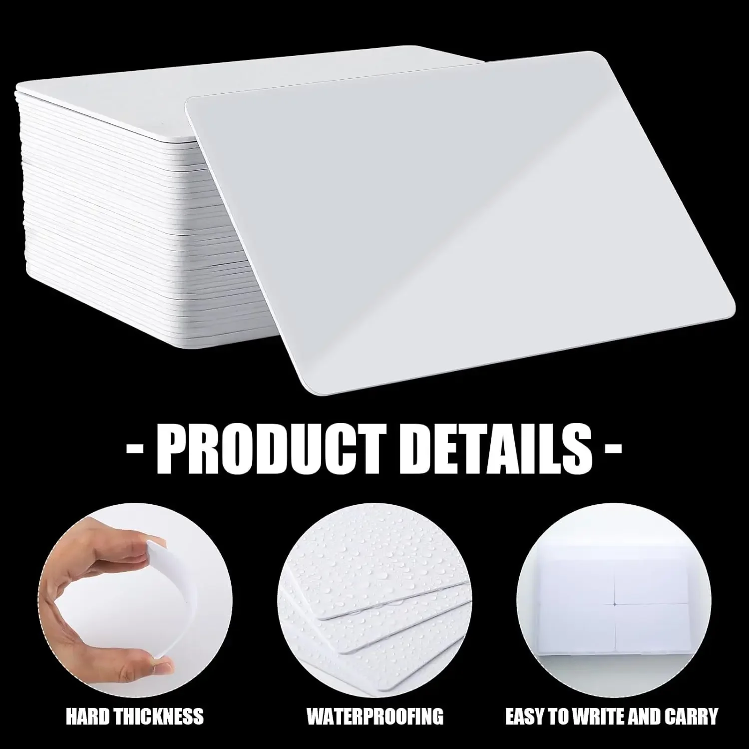 5-10PCS NFC215 White Cards Rewritable NFC NT-AG215 PVC Cards Blank Easy Convenient Programmable NFC Business Card Chip 504Bytes