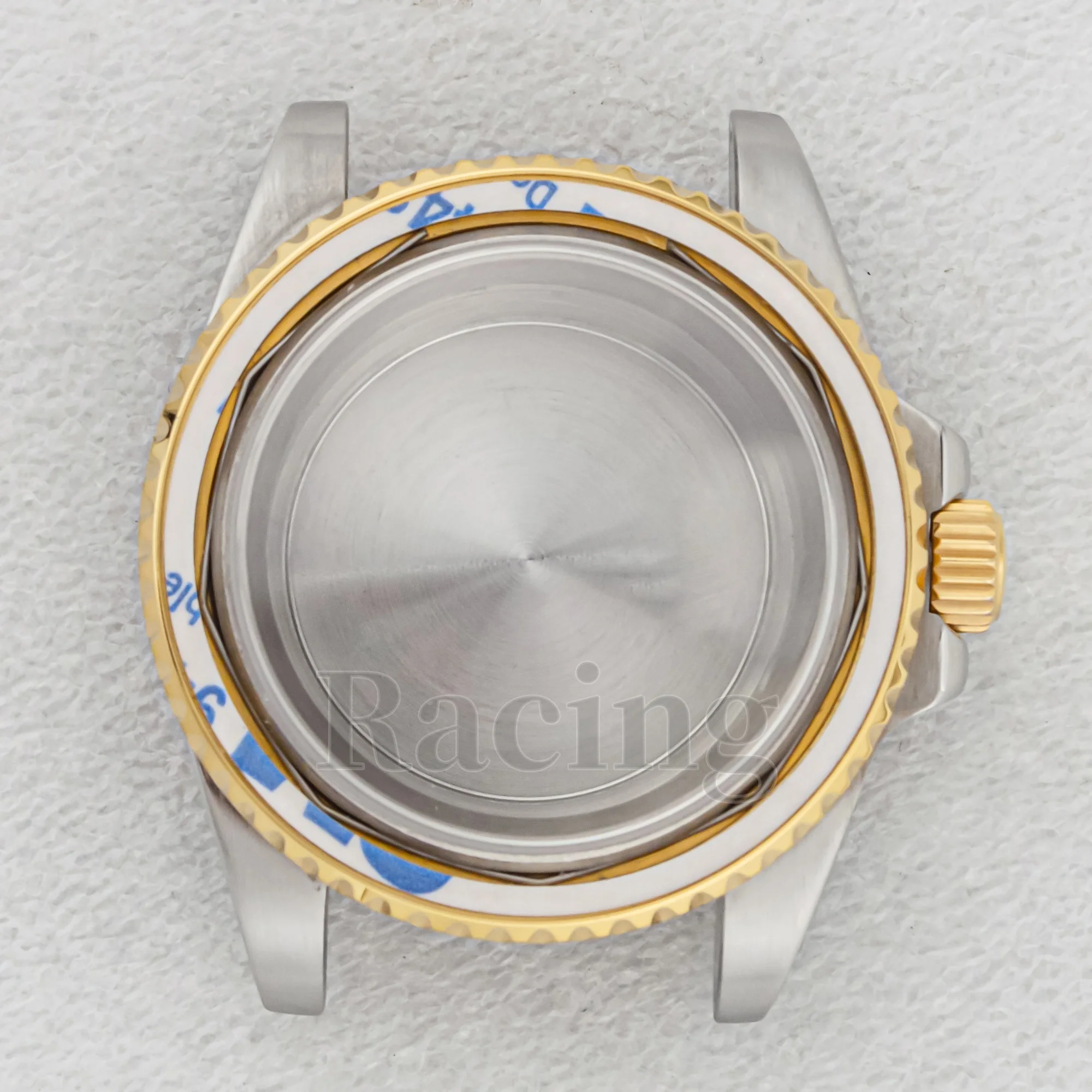 40mm Case NH35 Case for SUB GMT Watches Sapphire Crystal Metal Watch Case fit NH34/35/36 Automatic Movement Watch Accessories