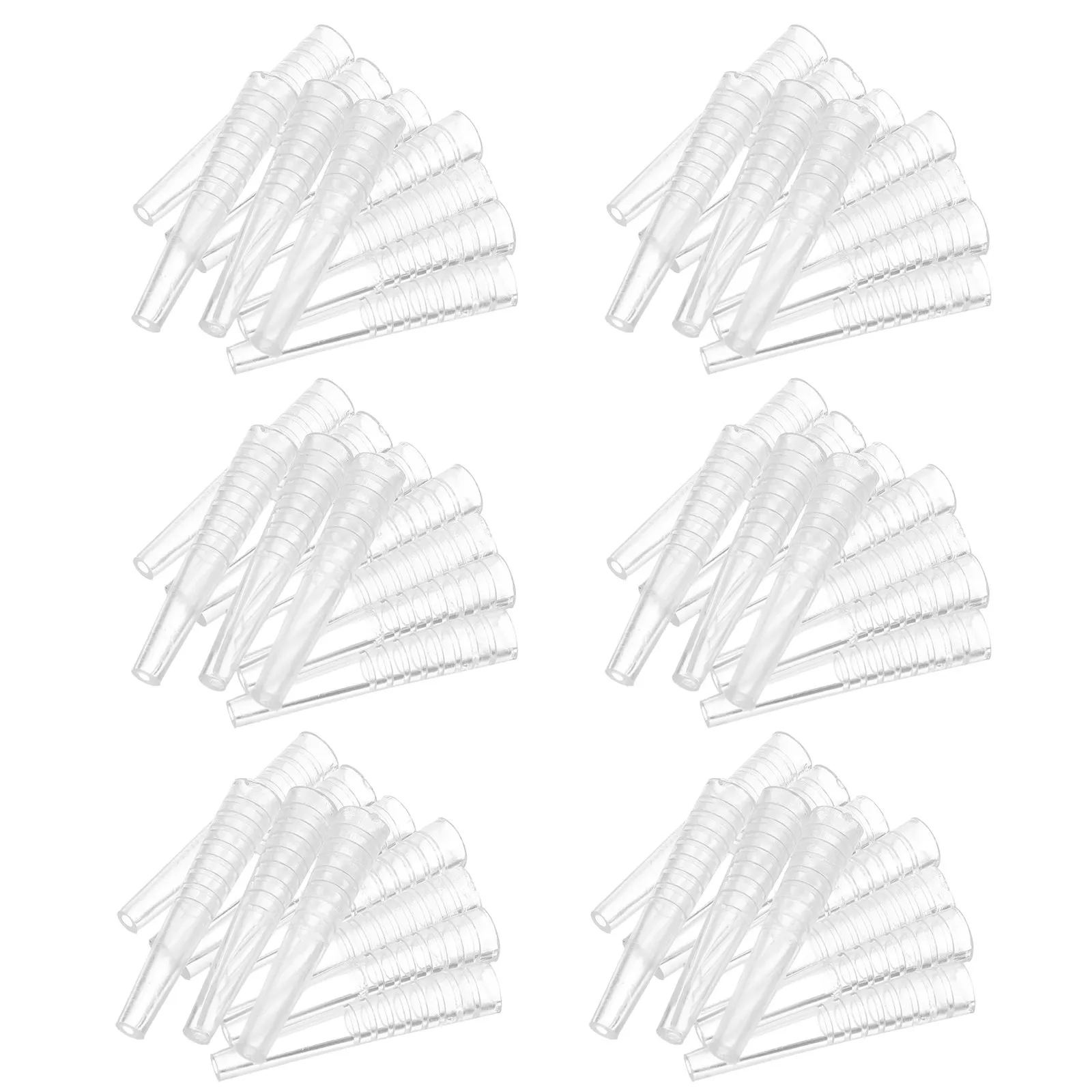50Pcs Eyelash Tweezers Silicone Case Cover Protector Sleeve Dustproof Non-Slip Tip Cap for Lash Grafting Tools Salon Personal