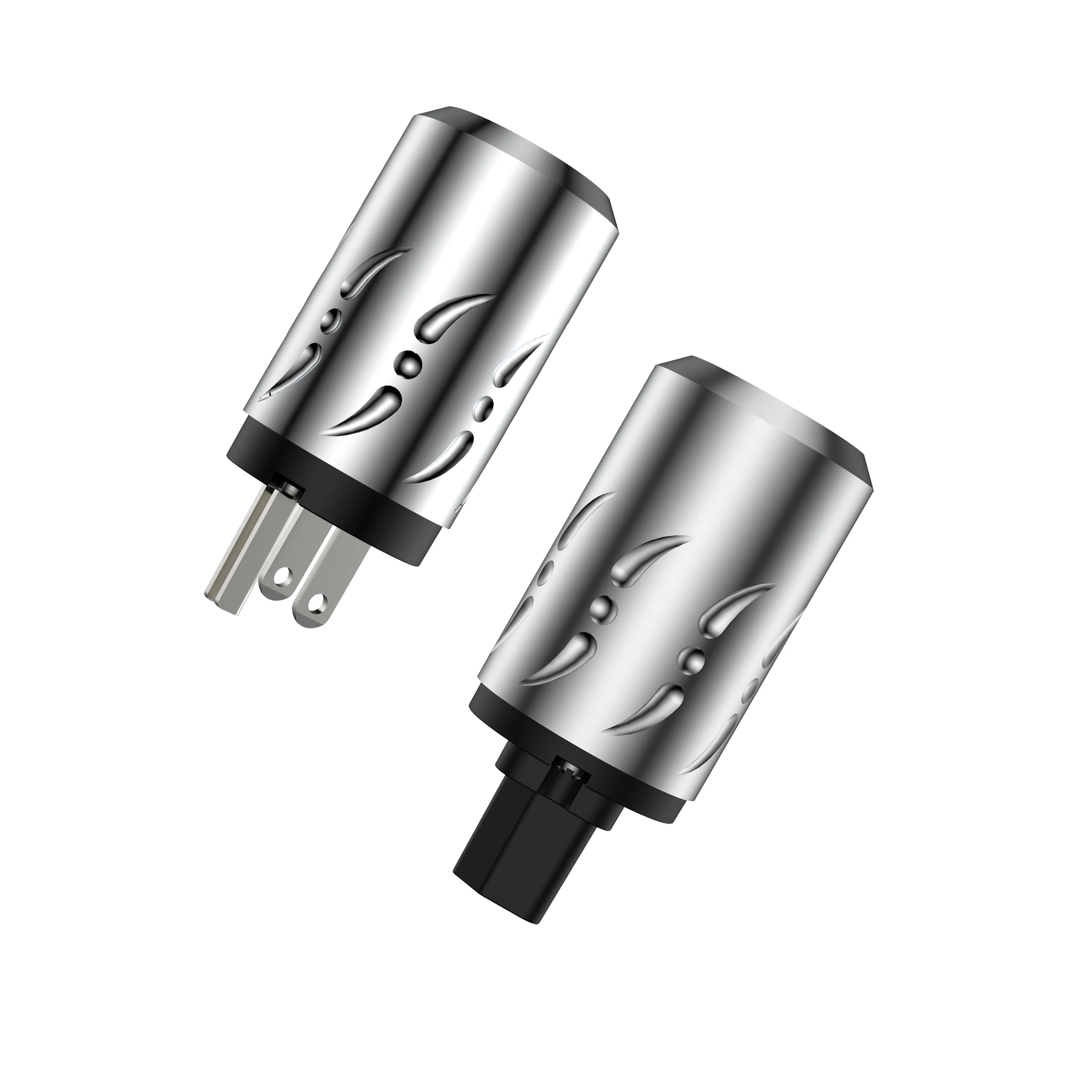 VM502R VF502R فيبورغ النحاس النقي الروديوم مطلي الولايات المتحدة موصل الطاقة IEC أنثى التوصيل HIFI كابل الصوت لتقوم بها بنفسك