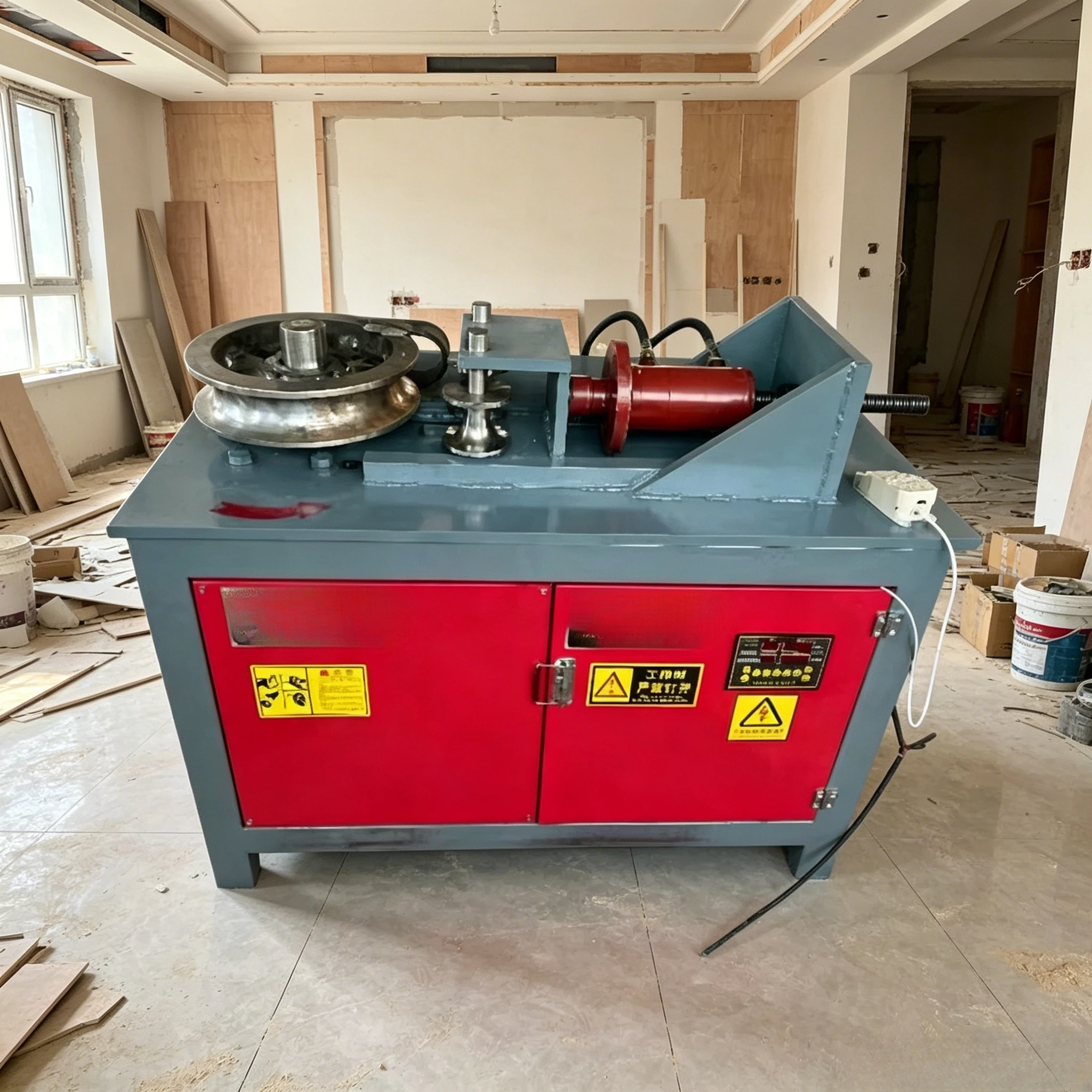 Hydraulic CNC Automatic Tube Bender Electric High Precision Stainless Steel U-shaped Square Pipe Bending Machine 180 Bending