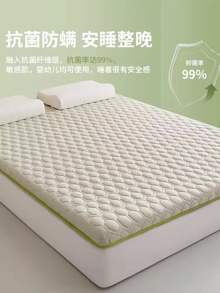 Latex Mattress Thick Tatami Mat Floor Mat Foldable Tatami Mattress Topper Soft Cushion Bedroom Futon Bed Bedspread Sponge Pad