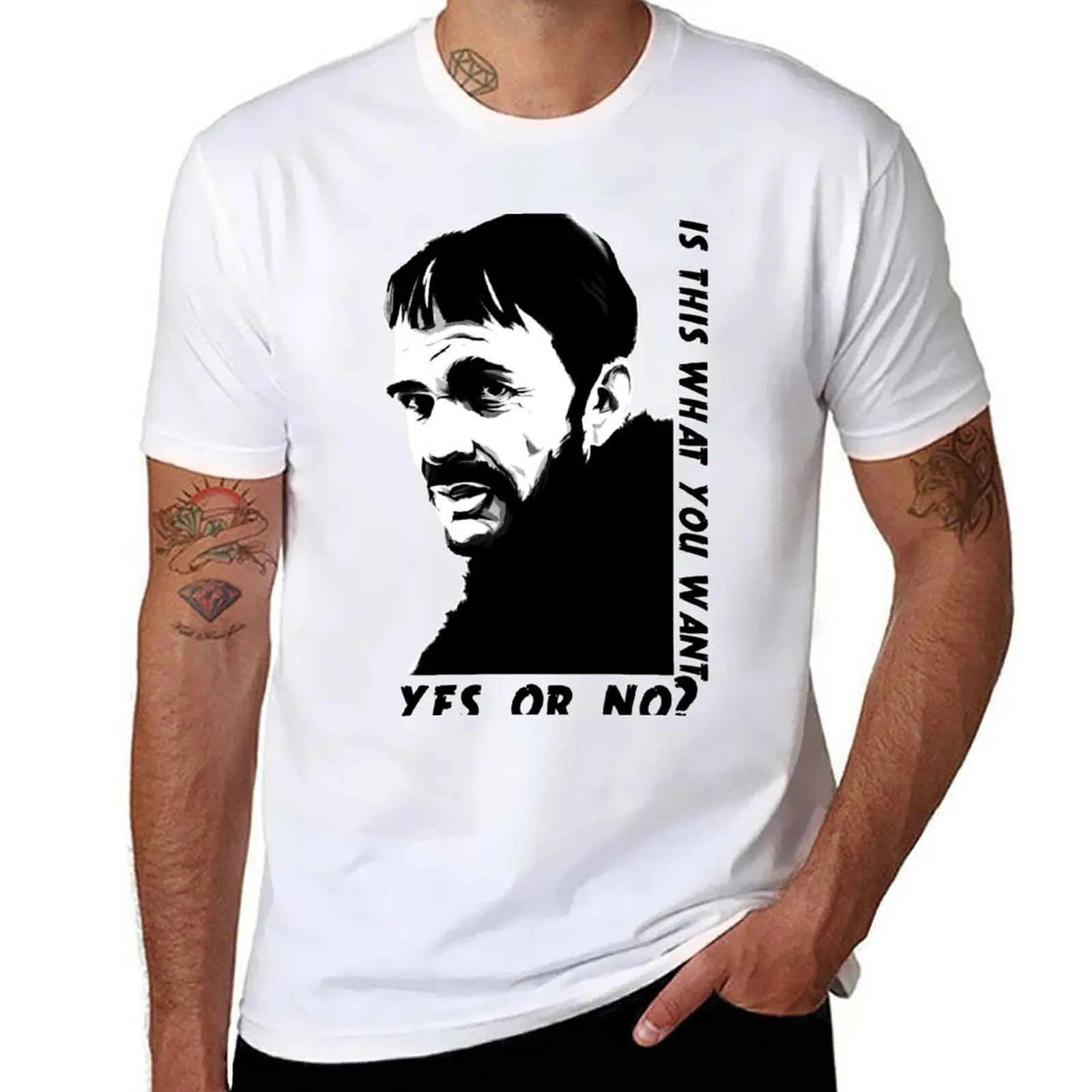 

Lorne Malvo question T-Shirt man clothes vintage graphic tee mens vintage t shirts