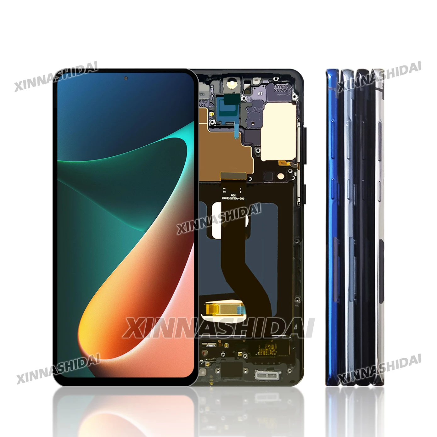 SUPER OLED For Samsung Galaxy S20 Plus LCD Display Touch Screen Digitizer Assembly OLED Screen Replacement With Frame LCD