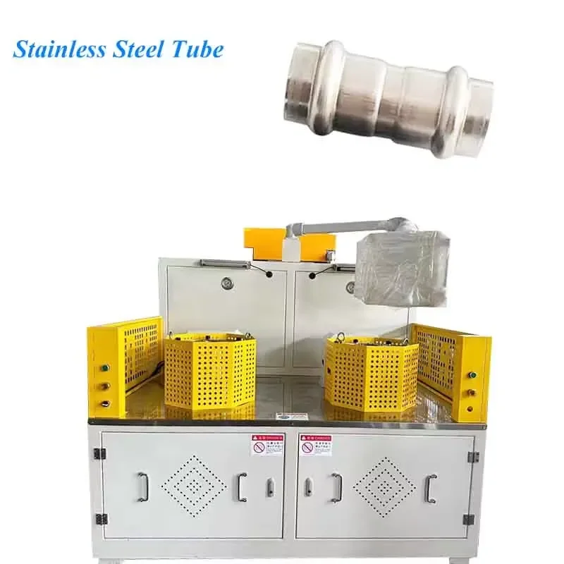 2026 CE 30 Double Station Tube Pipe Expanding Reducing Calibrating End Forming Equipment Machine