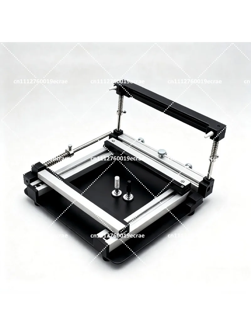 Mini Manual SMT Stencil Printer, PCB Solder Paste Screen Printing Table, Small Steel Mesh Printing Station