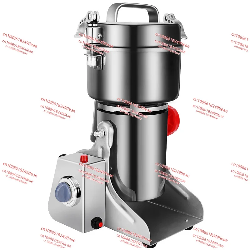 2500G Grinder Large-scale Crusher Household Steel Mill Commercial Powder Machine Ultra-fine Grinding Machine Stainless Mill