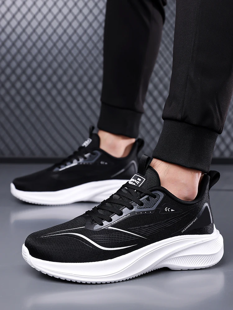 

Summer popular unisex fashion versatile non-slip wear-resistant high-elastic breathable sweat-wicking casual running sports shoe