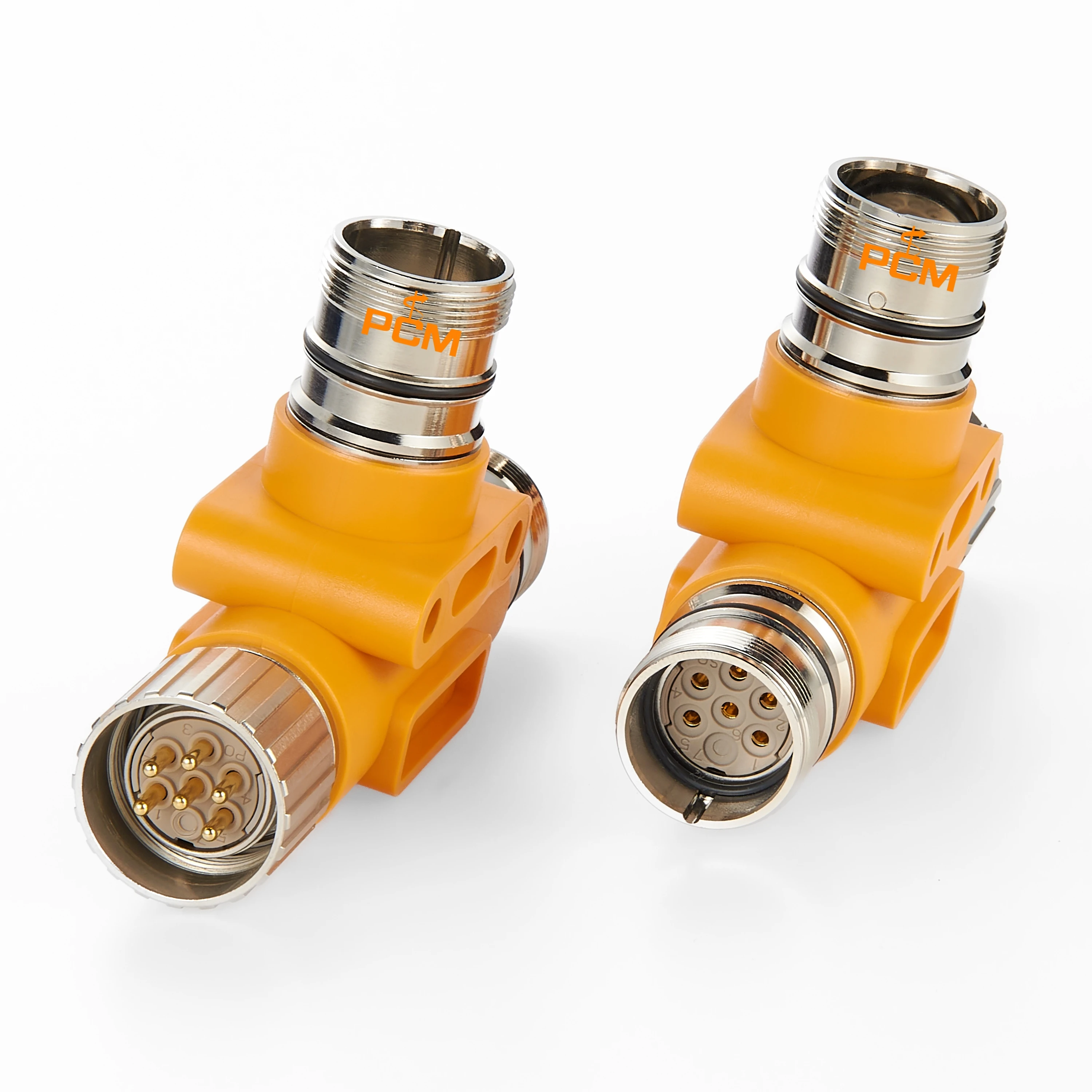 

Сигнал мощности M23, 6-ядерный 12-контактный гнездовой разъем, круглый разъем для Baumer Sick Heidenhain, серводвигатель, энкодер, T-разветвитель