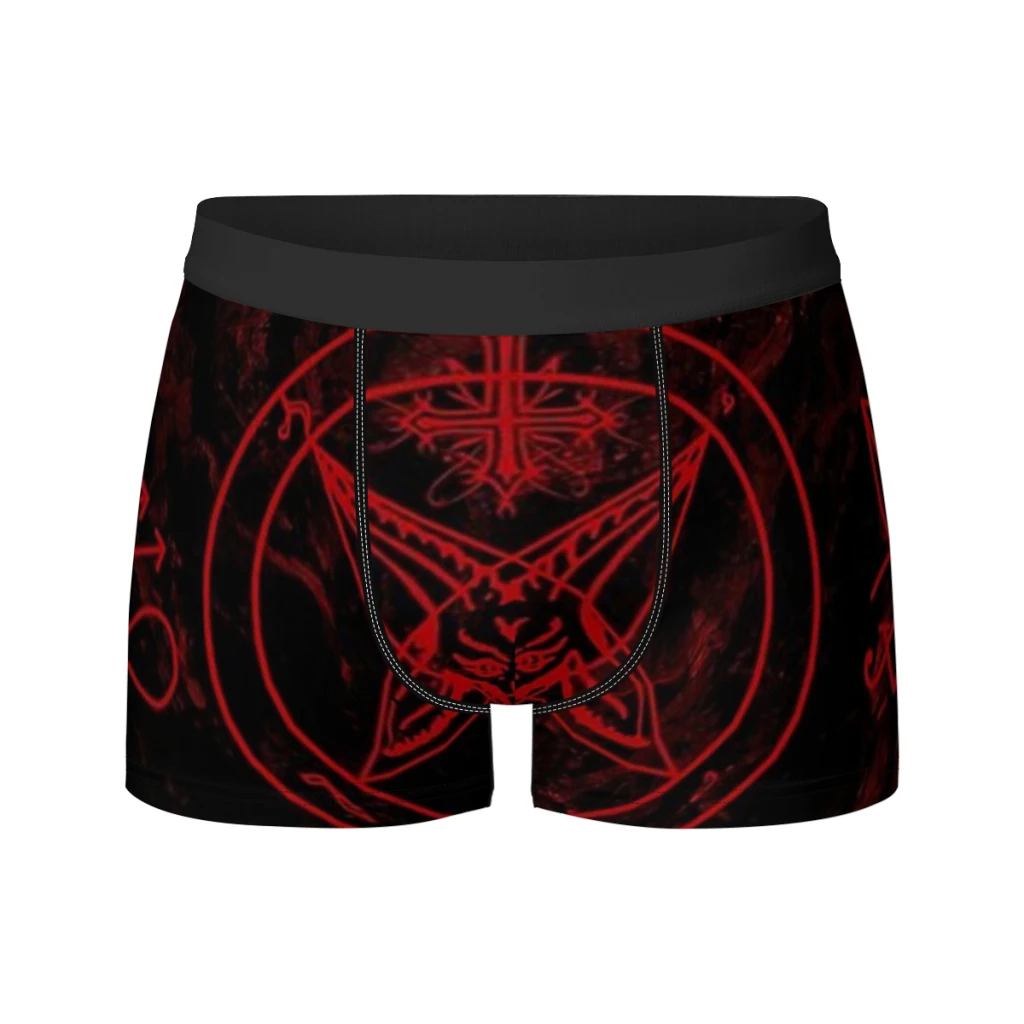 

Baphomet, Leviathan and Lucifer. Men Underpants Man Breathable Boxer Shorts Men's Panties Underwear Gift