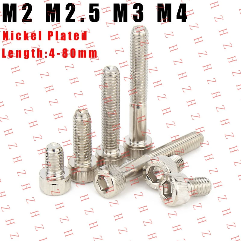 Tornillos de Cabeza Cilíndrica U M2