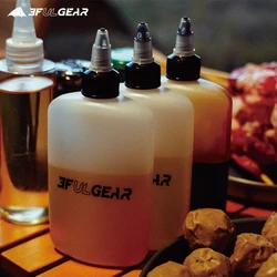 3F UL GEAR 150ml Outdoor Oil Bottle BBQ Utensil Seasoning Combination Bottled With Screw-On Lids Squeeze PE Heat Resisting