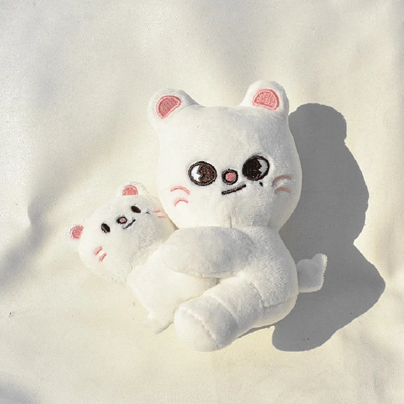 ชุดตุ๊กตา KPOP Stray Kids 8 ชิ้น พร้อมตุ๊กตาแม่เหล็กแบบเดียวกัน ตุ๊กตาการ์ตูน SKZ ของเล่นตุ๊กตาขนนุ่ม ของขวัญสำหรับเด็ก