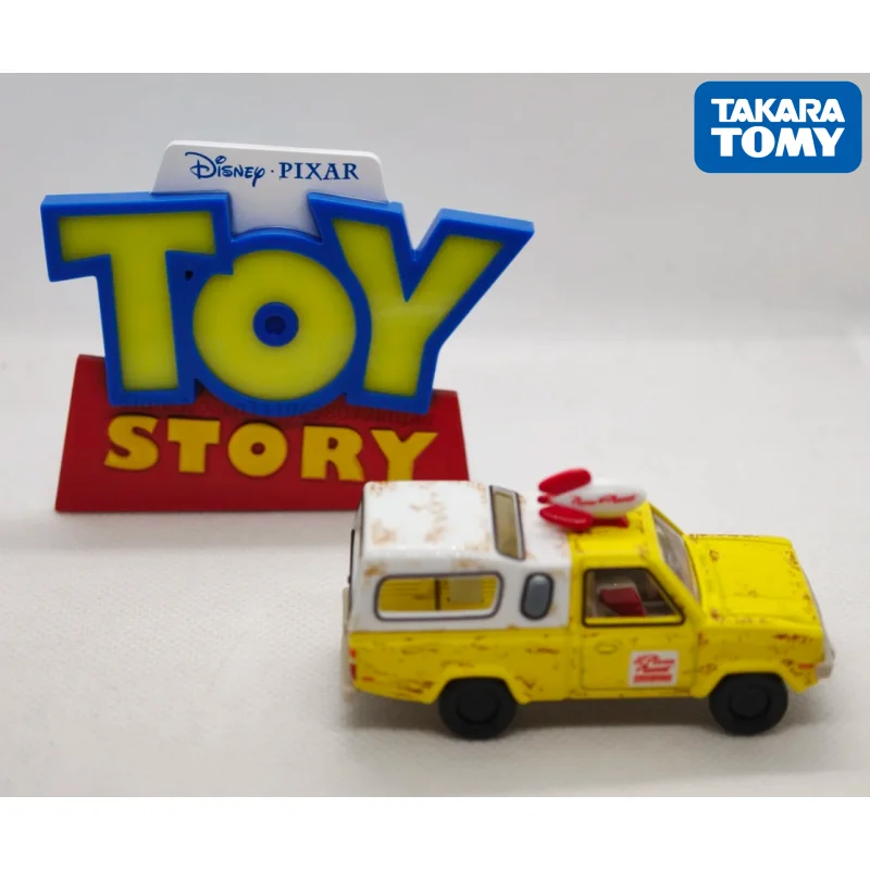 TAKARA TOMY TOMICA Unlimited Series Tpu13 Toy Story Woody Jessie Pizza Planet Alloy Car Model Collection Toy