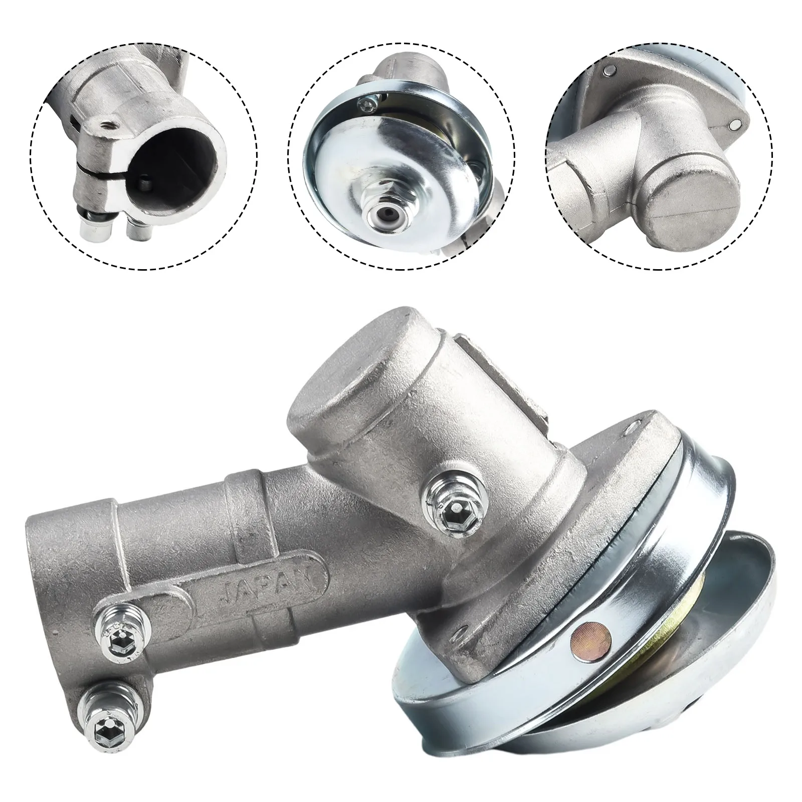 Gearbox Assembly Brush Cutter Trimmer Replace 26mm Diam Square Rod Gearhead Gearbox Plate High Quality Tool Parts