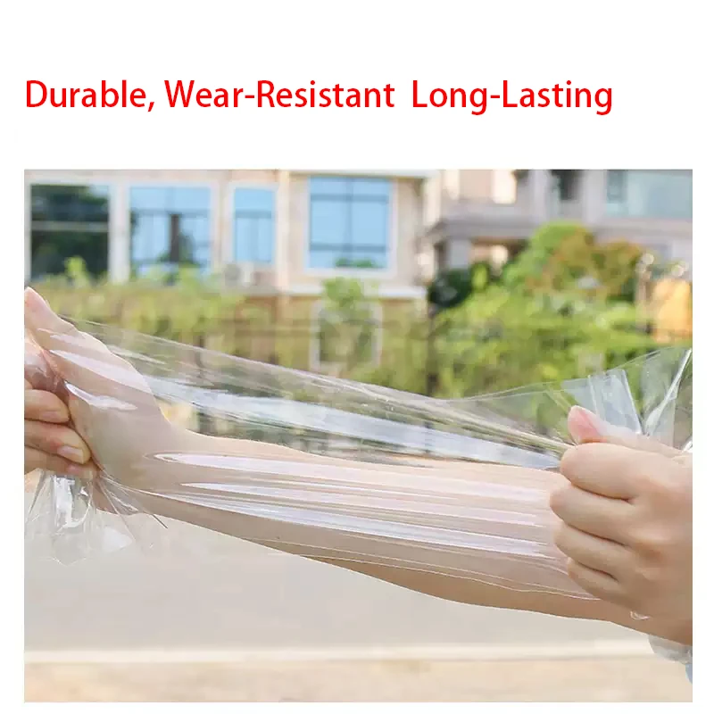 Clear EVA Window Insulation Film Kit, Self-Adhesive No-Drill Draft Blocker, Removable Transparent Cover for Home Windows