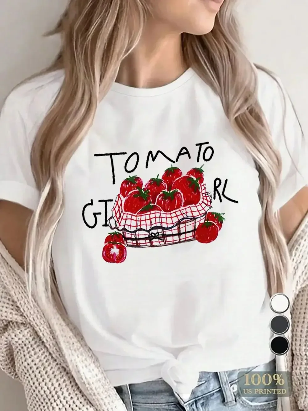 

Женская футболка больших размеров, одежда с короткими рукавами и графикой, свободный и повседневный, мягкий и удобный, дышащий, для занятий спортом на открытом воздухе