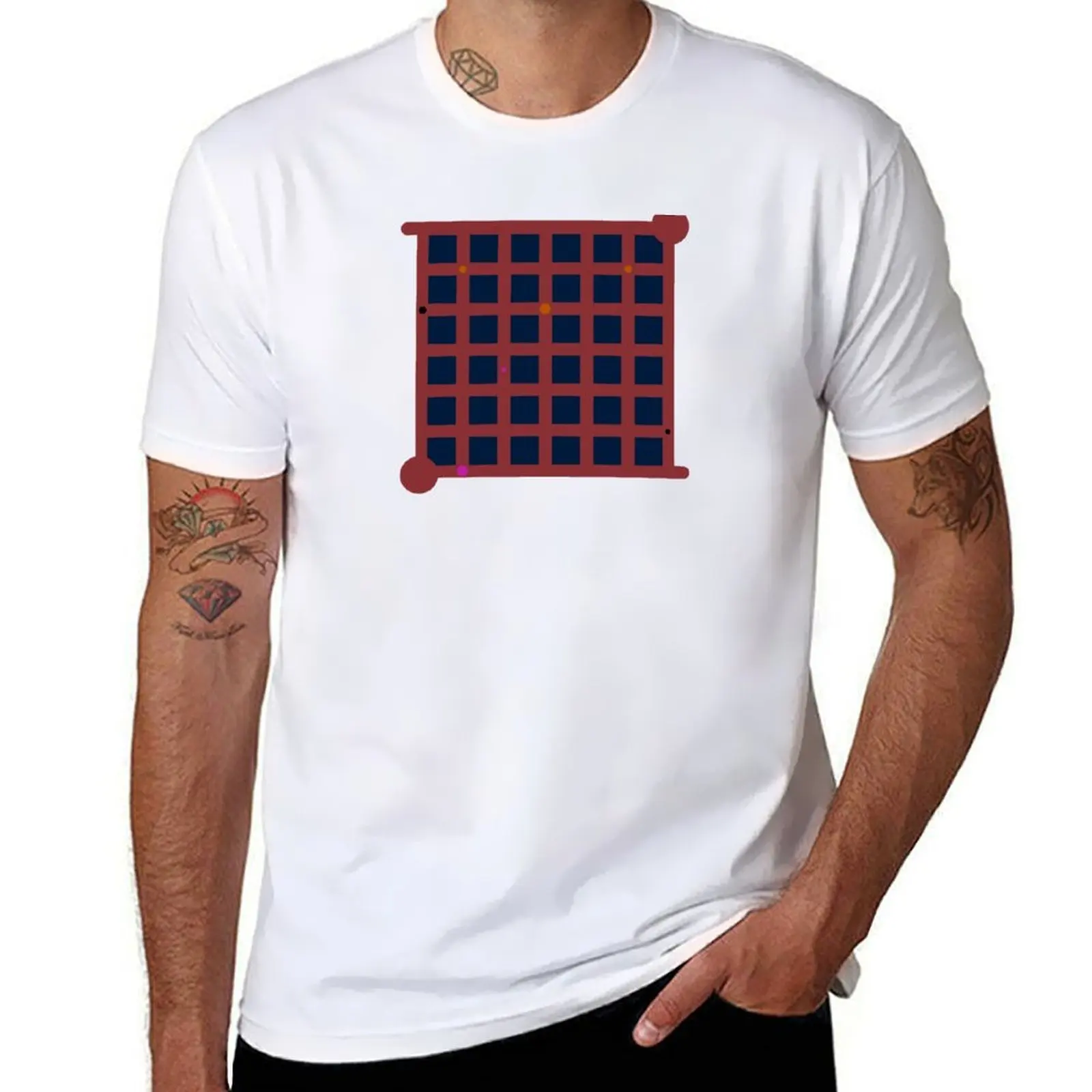 The Witness Red Ship Door T-Shirt t-shirts homme de créateur t-shirts pour hommes T-Shirt