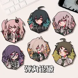 Anime Danganronpa Brooch Saihara Shuichi Kokichi Oma Acrylic Badge Cartoon Pins DIY Decoration Backpack Clothes Accessories