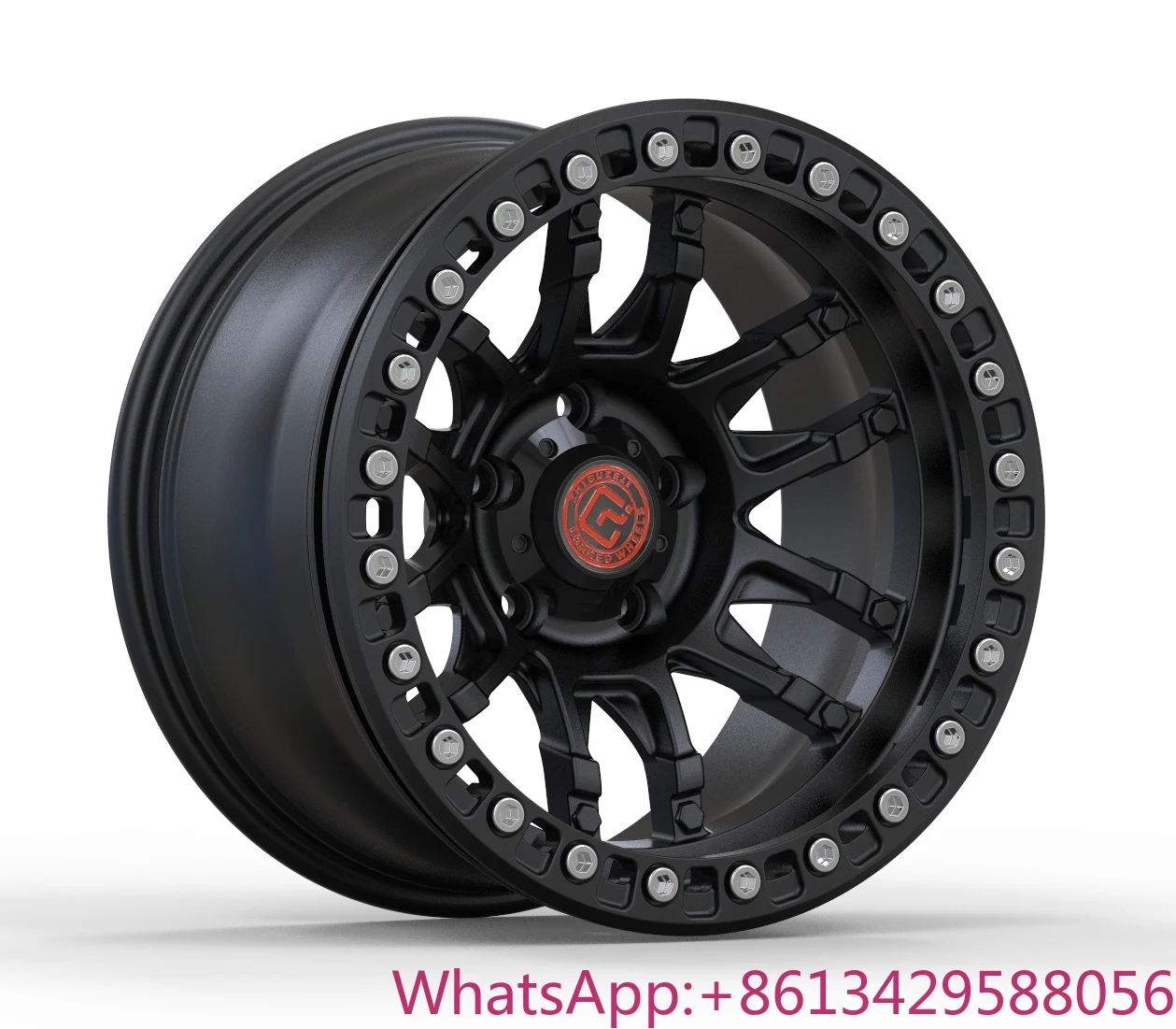 

Professional Forged Wheels Hot Design Black Matte Black 6x139.7 Real Beadlock 4x4 Offroad Wheels for Suv - Wheels for Bmw Alpina