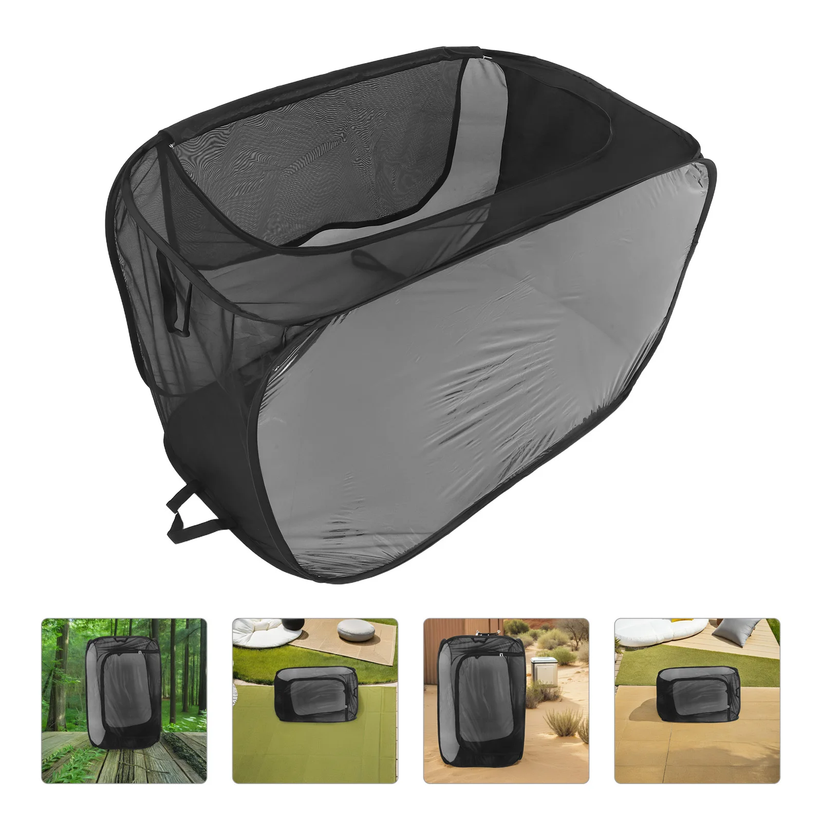 

Insect Cage Foldable Lightweight High Transparency Mesh For Breeding Observation Indoor Outdoor Use Collapsible Bug