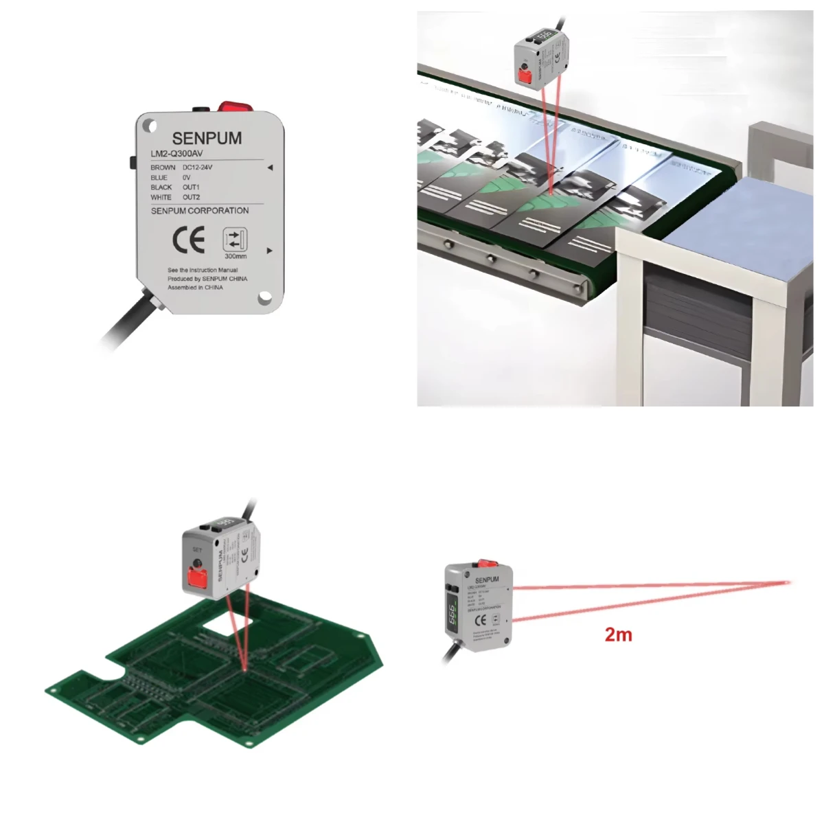

2026 New High Accuracy Digital Distance Sensor Ip67 Analog NPN PNP RS-485 Measurement Displacement Sensor