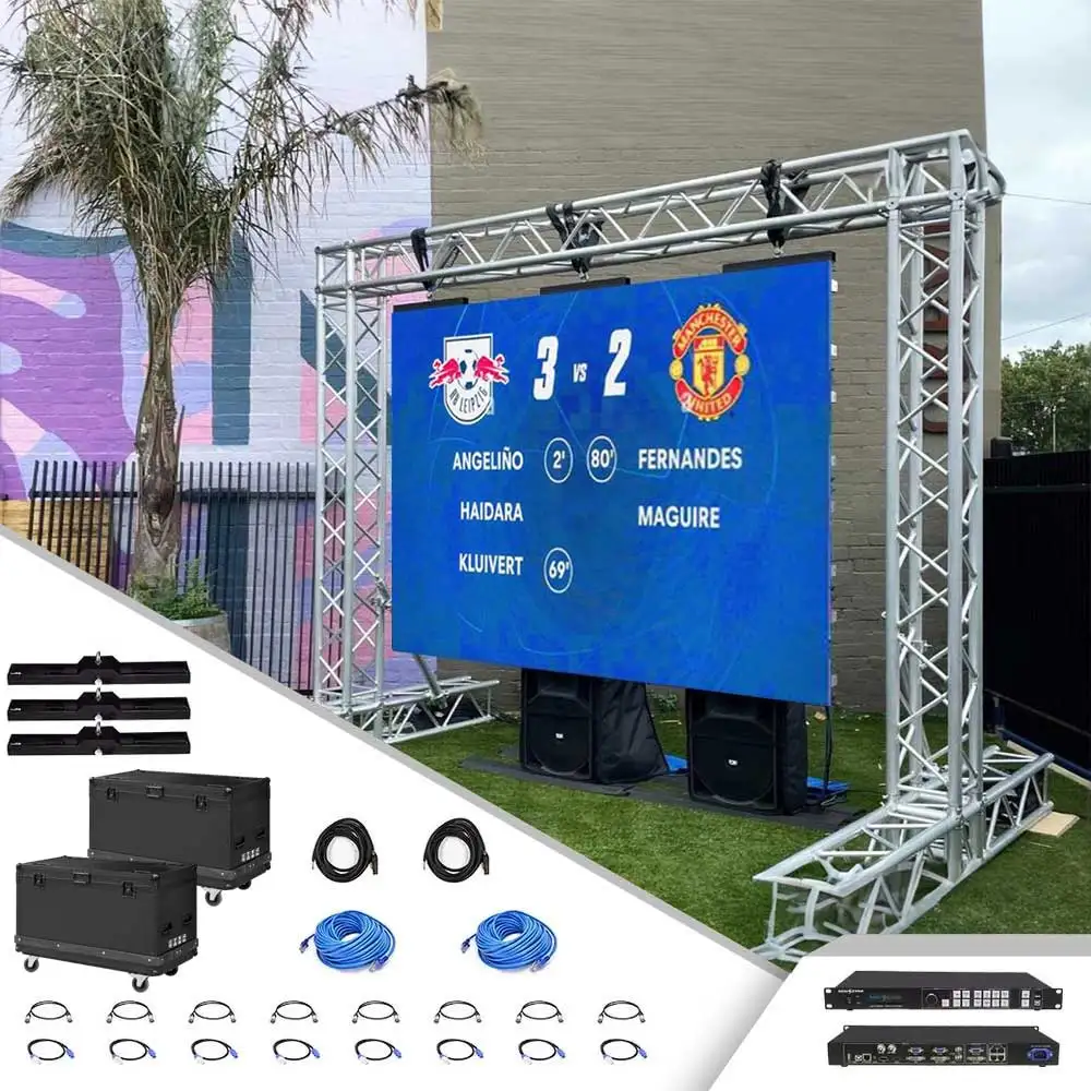 

Factory Directly Supply Customized P3.91 P4.81 Indoor Rental Led Display Screens Led Display Hanging and Stacking Led Video Wall