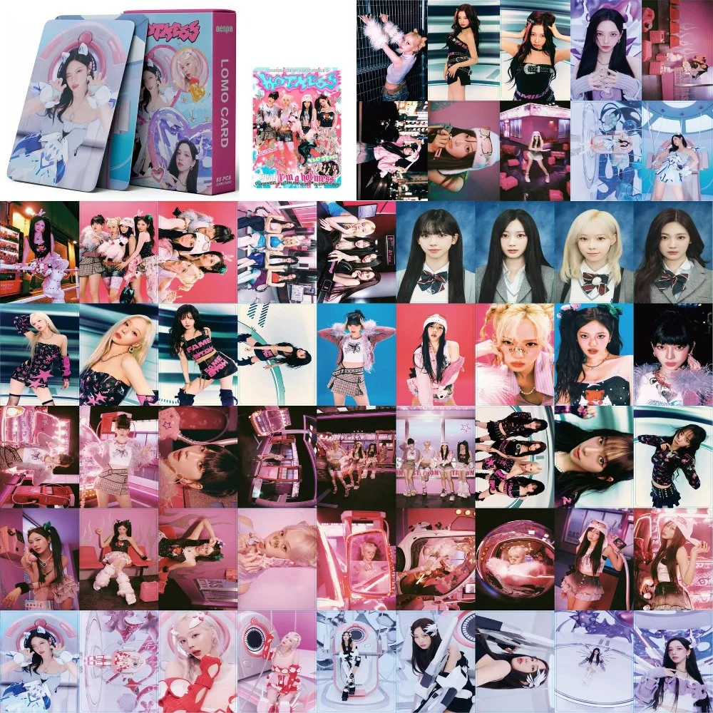 Tarjetas de álbum de Kpop para niñas, tarjetas de Lomo Hot Mess, fototarjetas HD de armegeddon para estudiantes, tarjetas de recuerdo coleccionables