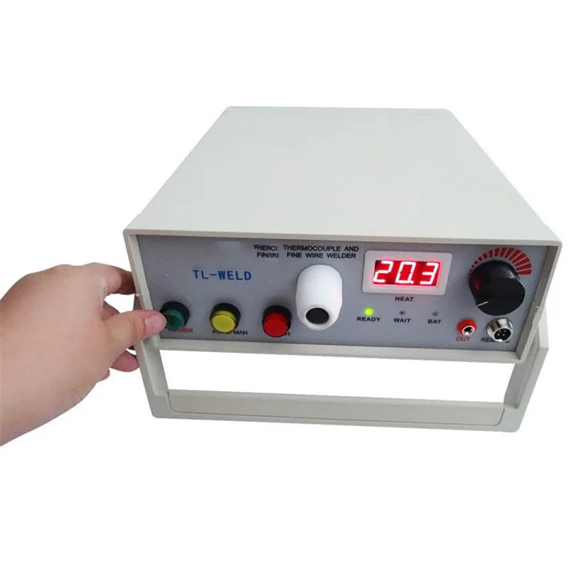TL-WELD Saldatrice a punti per termocoppia ricaricabile saldatrice a filo con funzione di contatto ad argon