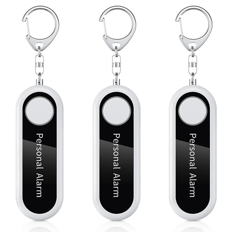 

Smart-3X Personal Alarm Self Defense Alarm 125DB Personal Defenses Siren For Child Women Security Portable Alarm Keychain