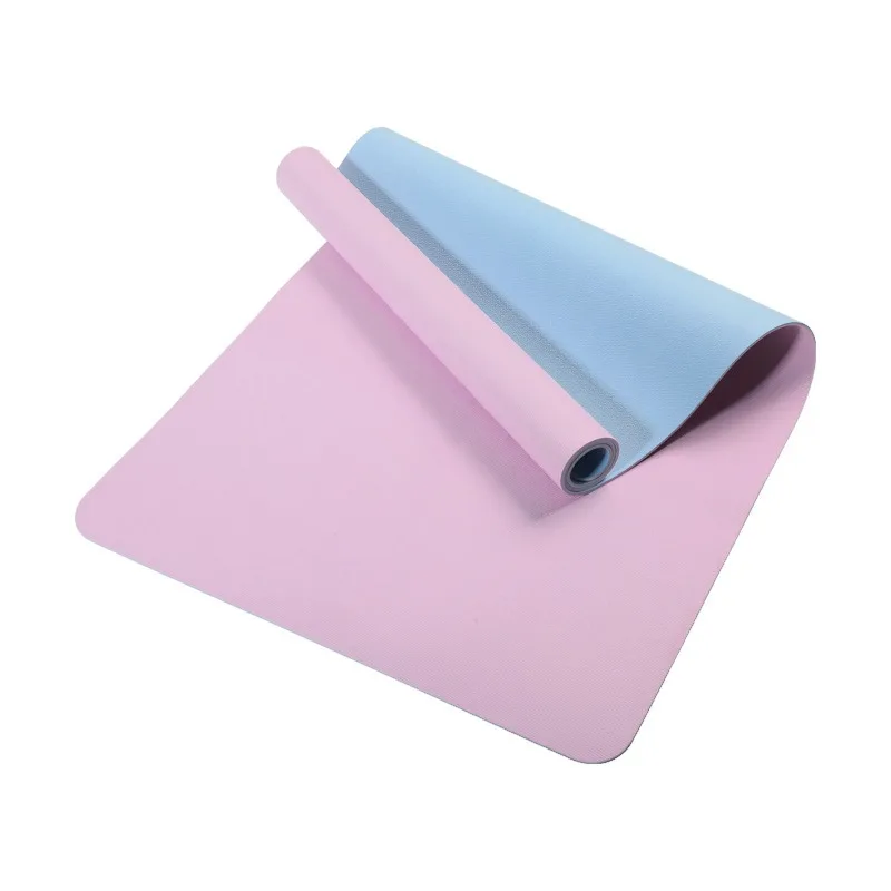 

183x80cm Double-layer, Two-tone TPE Yoga Mat: Non-slip, High-density Cushioning for A More Comfortable and Stable Workout